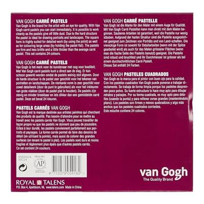 Van Gogh droge pastels, doos met 24 pastels Van Gogh droge pastels, doos met 24 pastels