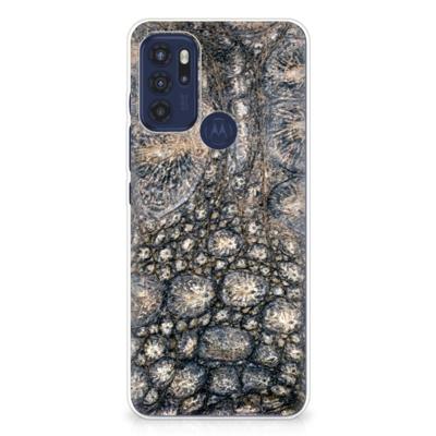 Motorola Moto G60s | TPU Hoesje | Krokodillenprint