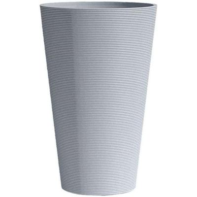 Vaso da fiori alto - GARDEN ID - Green Care Sense Tall Blue stone - 55 cm - 10 anni di garanzia - 100% riciclato - Resistente ai raggi UV e al gelo