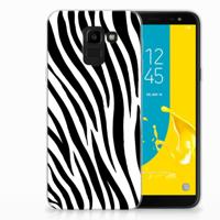 Samsung Galaxy J6 2018 | TPU Hoesje | Zebra - thumbnail
