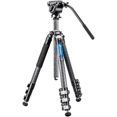 Leofoto Manba LV-284C tripod + BV-5 videohead