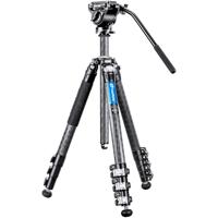 Leofoto Manba LV-284C tripod + BV-5 videohead - thumbnail