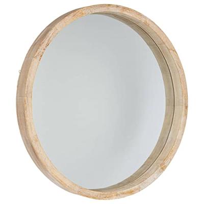 Wandspiegel Atmosphera Cirkelvormig Natuurlijk (Ø 50 cm)