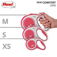 Flexi New Comfort Koord S Rood - 8M S - 8 meter Flexi Rood - thumbnail
