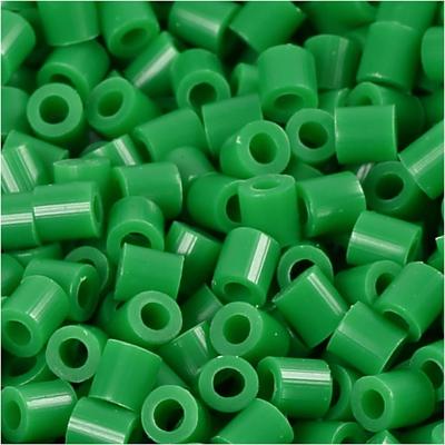 NABBI Foto kralen, afm 5x5 mm, gatgrootte 2,5 mm, medium, groen (16), 1100 stuk/ 1 doos