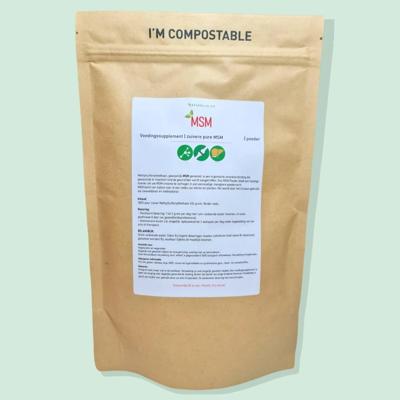 MSM poeder Zuiver en Puur 450 gram