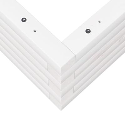 Plantenbak 50x50x23 cm massief grenenhout wit Plantenbak 50x50x23 cm massief grenenhout wit