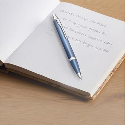 Parker IM Rituals balpen, blauw CT, medium, giftbox
