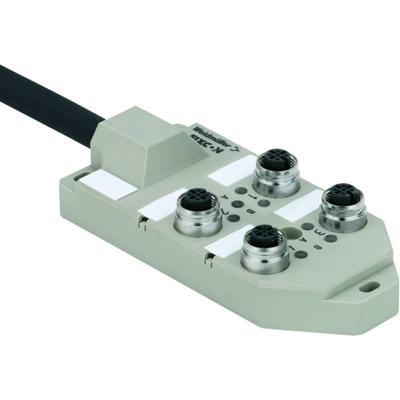 Weidmüller SAI-6-M 5P M12 ECO UT 1892091000 Passieve sensor/actorbox Verdeler met M12 bus 2 stuk(s) Weidmüller SAI-6-M 5P M12 ECO UT 1892091000 Passieve sensor/actorbox Verdeler met M12 bus 2 stuk(s)