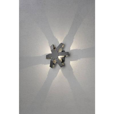Konstsmide Pescara 7977-370 LED-buitenlamp (wand) Energielabel: F (A - G) LED LED vast ingebouwd 3 W Antraciet