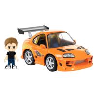 Fast & Furious Q-Village Vehicle with mini-figure Toyota Supra JZA80 9 cm - thumbnail
