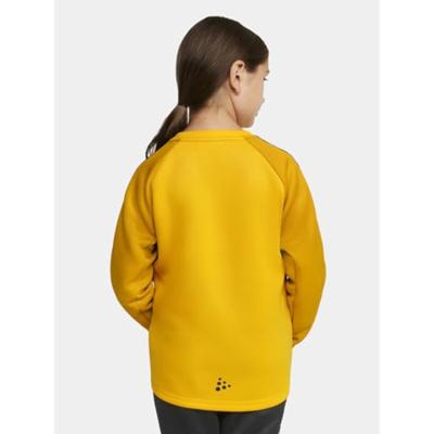 Craft 1912736 Squad 2.0 Crewneck Jr - Sweden Yellow/Golden - 158/164