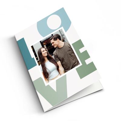 Valentijnskaart met foto - XL - Staand Valentijnskaart met foto - XL - Staand