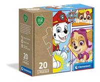 Clementoni Puzzel Paw Patrol 2x20 Stukjes - thumbnail