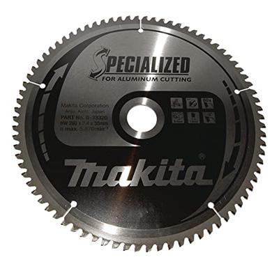 Makita Afkortzaagblad voor Aluminium | Specialized | Ø 260mm Asgat 30mm 80T - B-33320