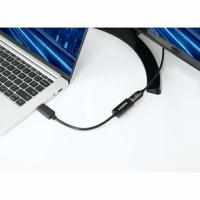 Manhattan 153713 DisplayPort Adapter [1x HDMI-bus - 1x DisplayPort stekker] Zwart 15 cm - thumbnail