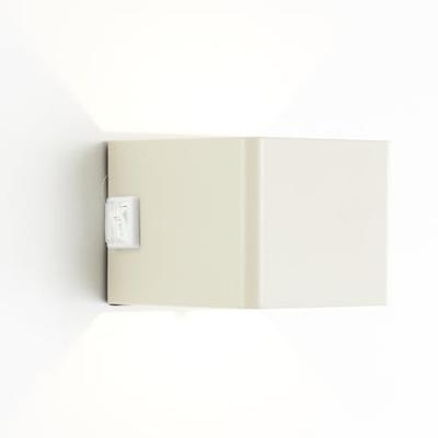 Magnetische buitenwandlamp - ISEO - BRILLIANT - Oplaadbaar - Crème - LED - Sensor - 4W - 300lm - 3000K - USB