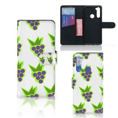 Xiaomi Redmi Note 8T Book Cover Druiven Xiaomi Redmi Note 8T Book Cover Druiven
