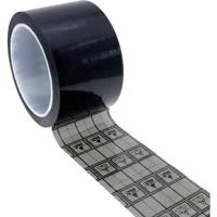 Quadrios ESD-tape Zwart, Transparant (l x b) 33 m x 12 mm 1 stuk(s) - thumbnail