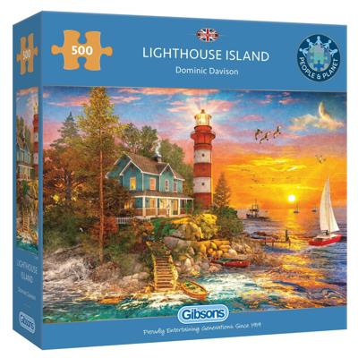 Lighthouse Island Puzzel 500 Stukjes