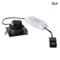 SLV 114430 Patta-I LED-inbouwlamp LED LED vast ingebouwd 12 W Zwart (mat) - thumbnail
