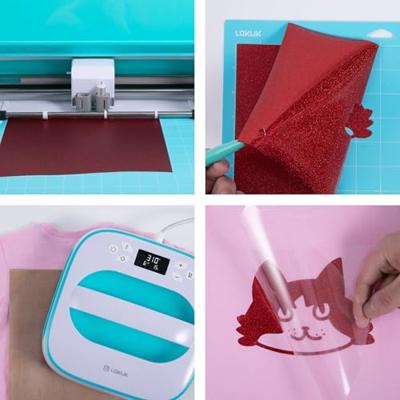 Loklik Heat Transfer Vinyl Material Bundle Ontwerpset