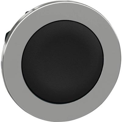 Schneider Electric ZB4FA2 ZB4FA2 Plat, Terugstelbaar (Ø) 30.5 mm Zonder markering Chroom, Zwart 1 stuk(s)