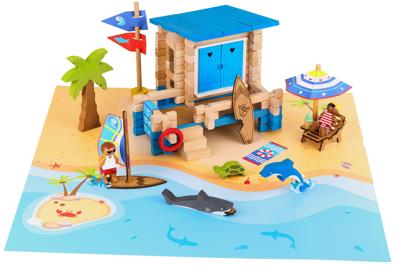 Bouwspel Jeujura Beach Day