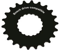 Stronglight motortandwiel mot.sprocket 22t.,black - thumbnail