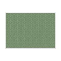 Placemat IEZZY hexagon groen 6 stuks - thumbnail