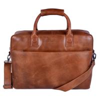 DSTRCT Fletcher Street Workingbag 17 inch-Cognac - thumbnail