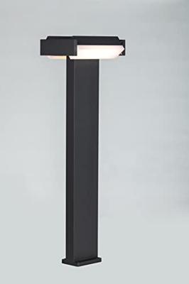 Staande buitenlamp grijs verstelbaar &apos;Conroy&apos; led lamp warm wit 3000k 71 cm - thumbnail
