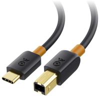 Cable Matters 2m USB C-printerkabel (USB C-naar USB B-kabel, USB-C-naar-printerkabel) in zwart van 2 meter - thumbnail