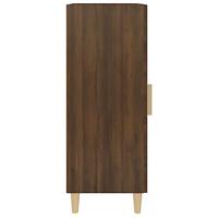 Dressoir 34,5x34x90 cm bewerkt hout bruineikenkleurig - thumbnail