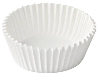 dr.oetker 150 papieren bakvormpjes wit pudding/baking c 5cm