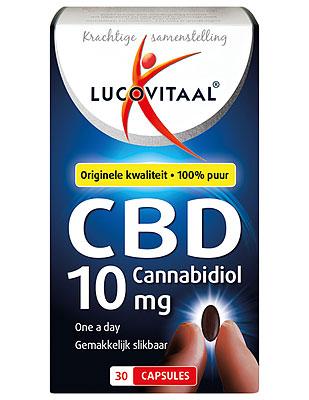 Lucovitaal CBD 10mg Cannabidiol 30Capsules