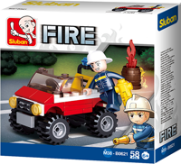 Sluban brandweerauto - thumbnail