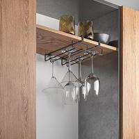 Metaltex Wijnglazenrek 20x28x7 cm Zwart - thumbnail