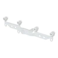 Overschuifglijders Plus rail 2 stuks - wit - thumbnail