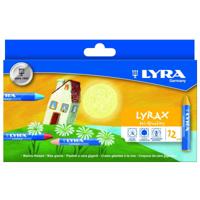 Waskrijt lyra lyrax wax giants 12 kleuren - thumbnail