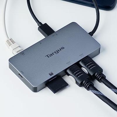 Targus DOCK423EU laptop dock & poortreplicator Bedraad USB 3.2 Gen 1 (3.1 Gen 1) Type-C Zilver