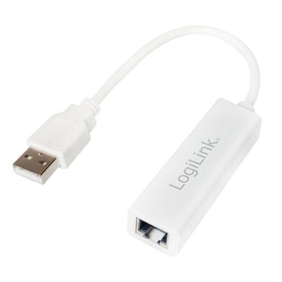 LogiLink UA0144B Netwerkadapter 100 MBit/s USB-A 2.0, RJ45 LogiLink UA0144B Netwerkadapter 100 MBit/s USB-A 2.0, RJ45