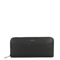 Furla Babylon Xl Zip Around Slim nero Dames portemonnee - thumbnail