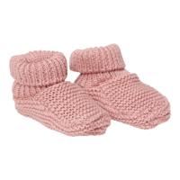 OUTLET Little Dutch gebreide babyslofjes Vintage Pink-1 (0-6 mnd) - thumbnail