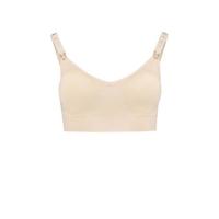 MamsyZwangerschaps Onderjurk Naadloos Zwart - thumbnail