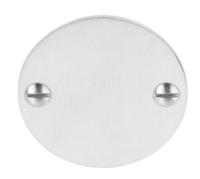 Formani Lazaro Rosa-Violan BOSCO LZBB50 blindplaatje - mat RVS - thumbnail