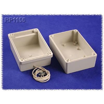 Hammond Electronics RP1155C Universele behuizing 125 x 85 x 85 ABS, Polycarbonaat Grijs 1 stuk(s)