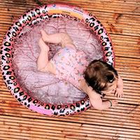 Babyzwembad Panterprint Rosé Goud - thumbnail
