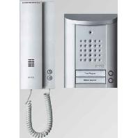 Ritto by Schneider Entravox Complete set voor Deurintercom Kabelgebonden Tweegezinswoning Zilver