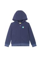 Someone Meisjes sweat vest - Navy blauw - thumbnail